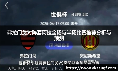 弗拉门戈对阵塞阿拉全场与半场比赛推荐分析与预测